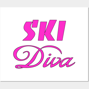 Ski Diva Posters and Art